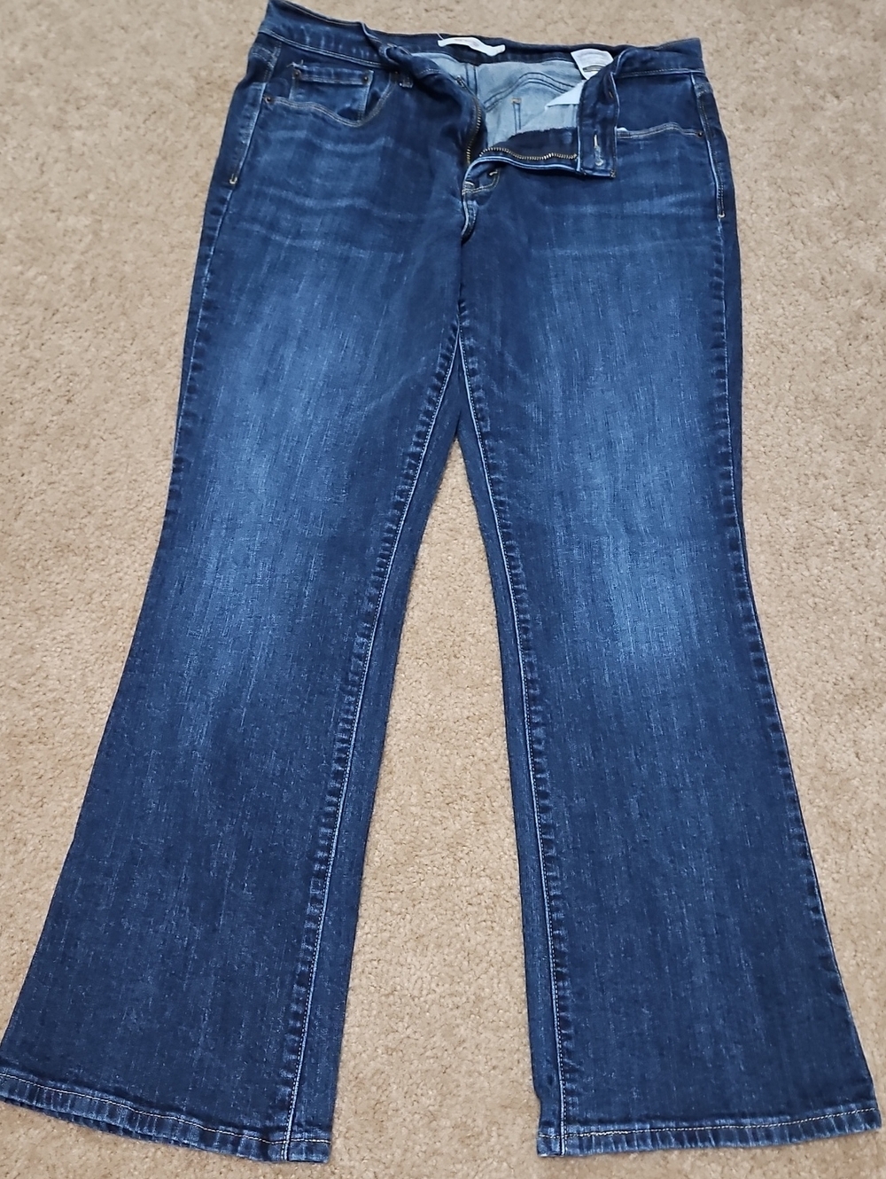 Levi's Women's Dark Blue Bootcut Jeans 12